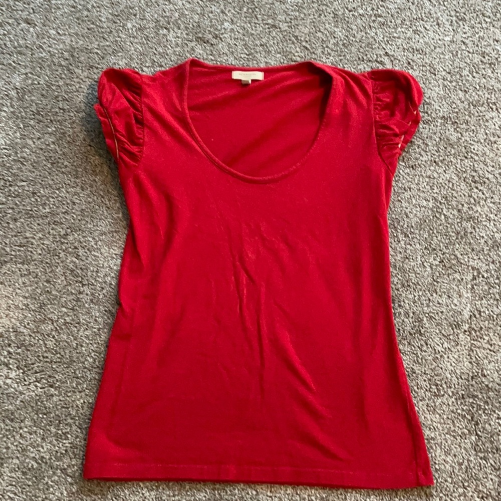 Authentic Burberry red T-shirt